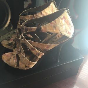 Dress sandals , multicolored